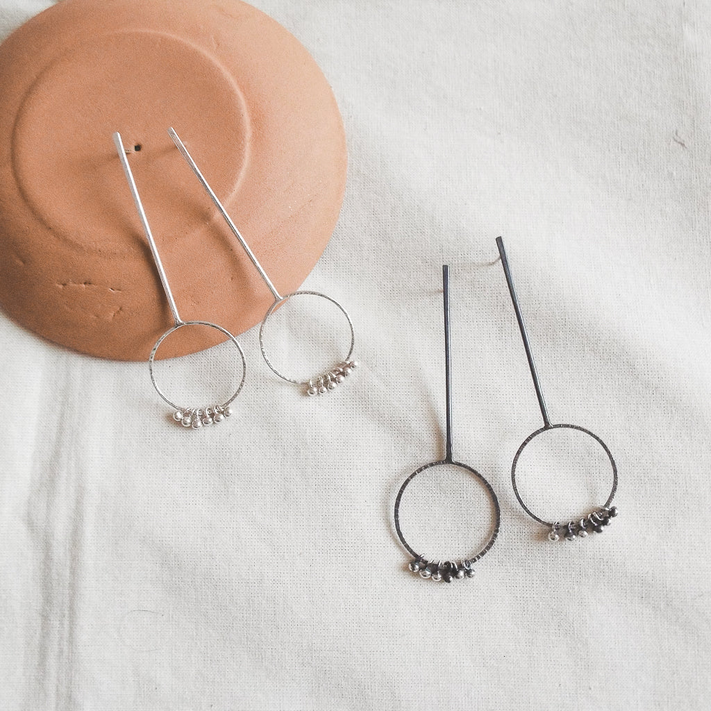 Pendientes largos Gotas